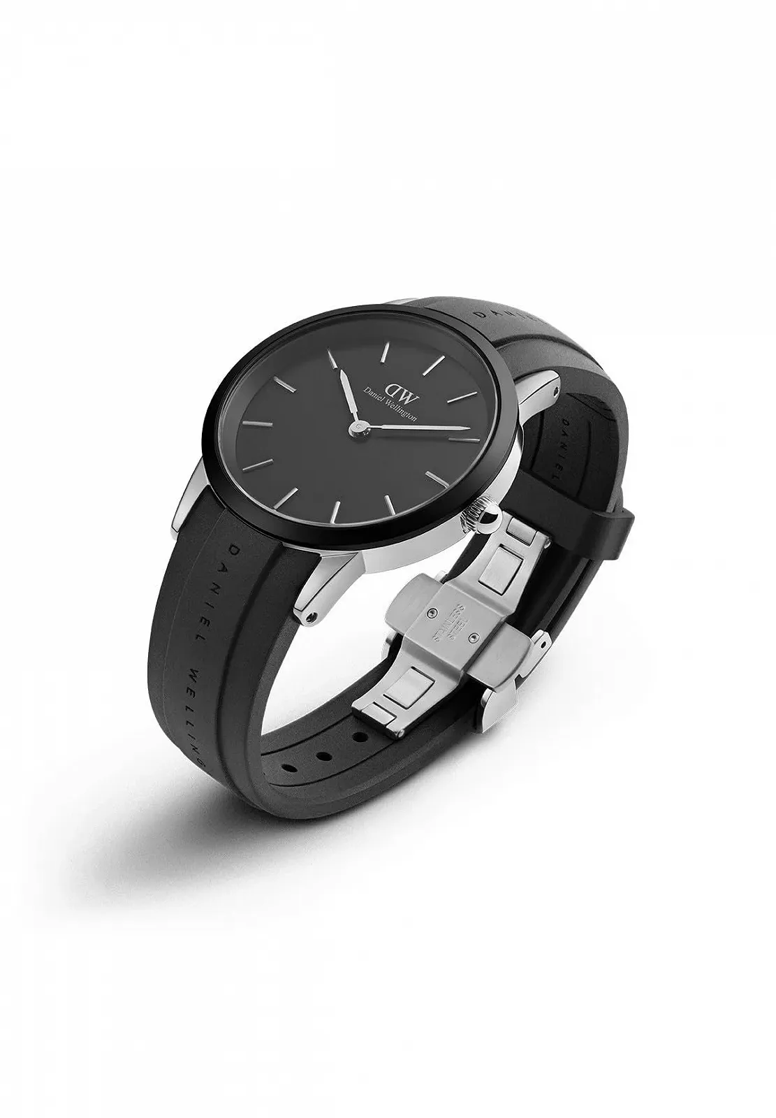 Часы Daniel Wellington Iconic Серебряный Каучук, фото №3