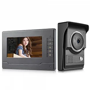Відеодомофон Video Intercom Wired 7 Inch Monitor HD Camera Two Way Intercom - Фото 1