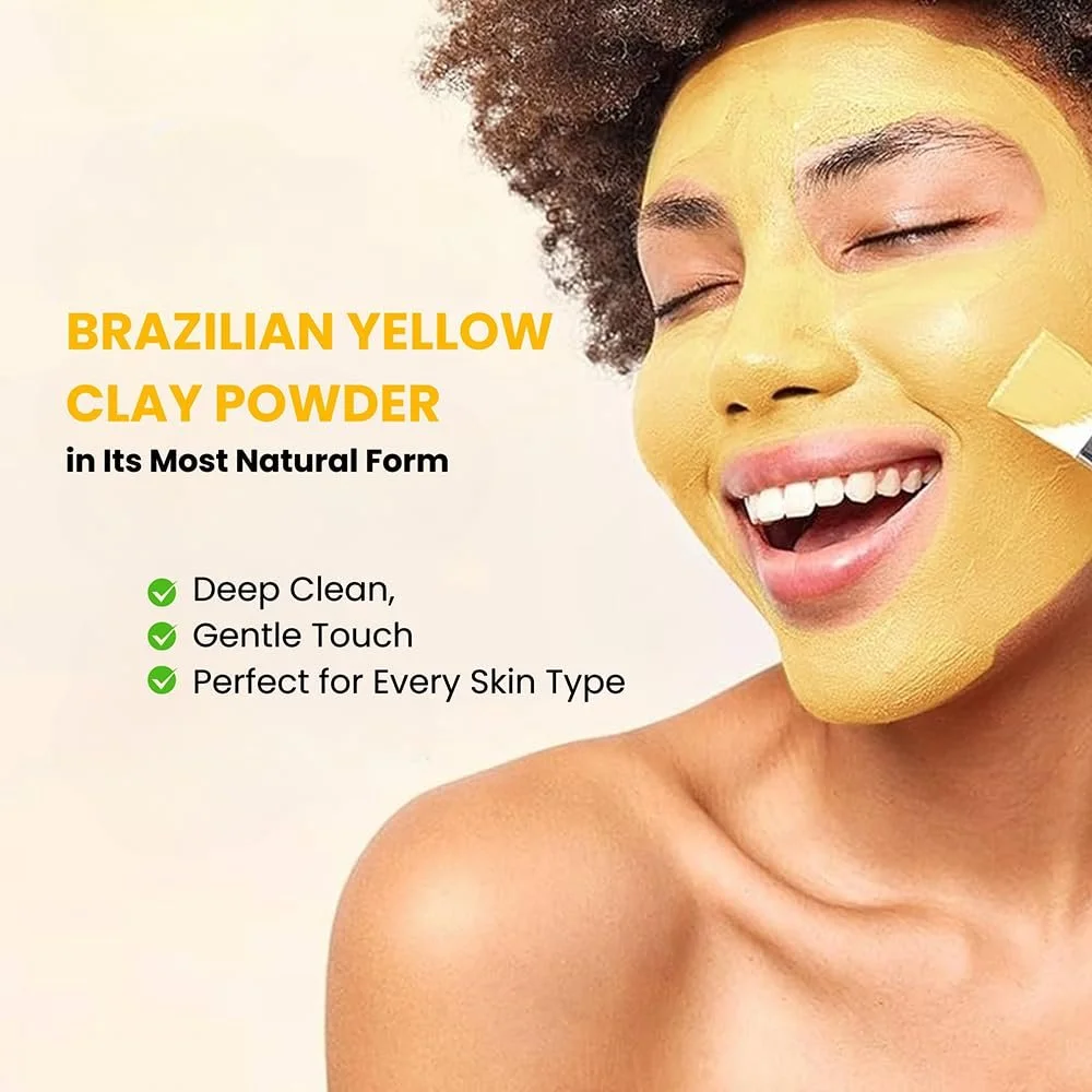 Жовта Глина Brazilian Hebhac Herbals Порошок 114г, фото №8