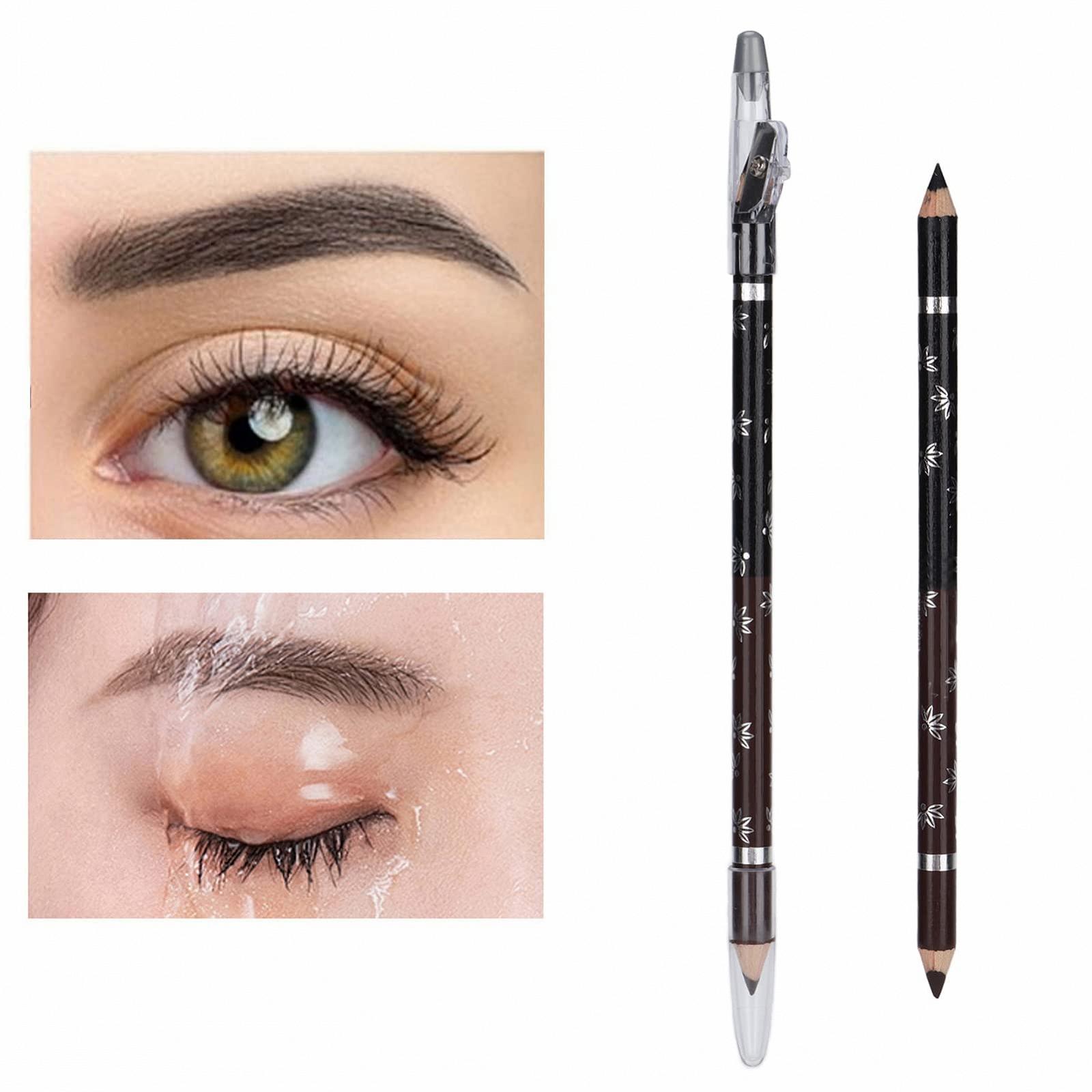2 в 1 олівець для брів Tönung Make-up чорний + кава, фото №5