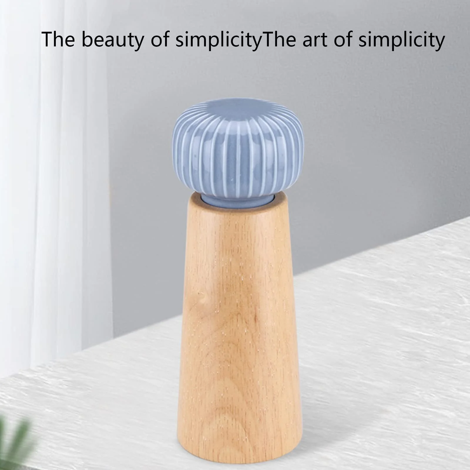 Набір для кухні: Млин ручний керамічний регульований 17.3 x 6.3 см, фото №3 Набір для кухні: Млин ручний керамічний регульований 17.3 x 6.3 см, фото №3