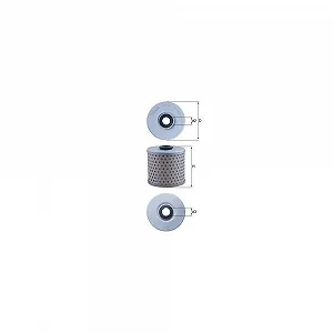 Паливний фільтр KNECHT KX 34 для GMC IVECO MAN MERCEDES-BENZ PORSCHE RENAULT VM - Фото 1