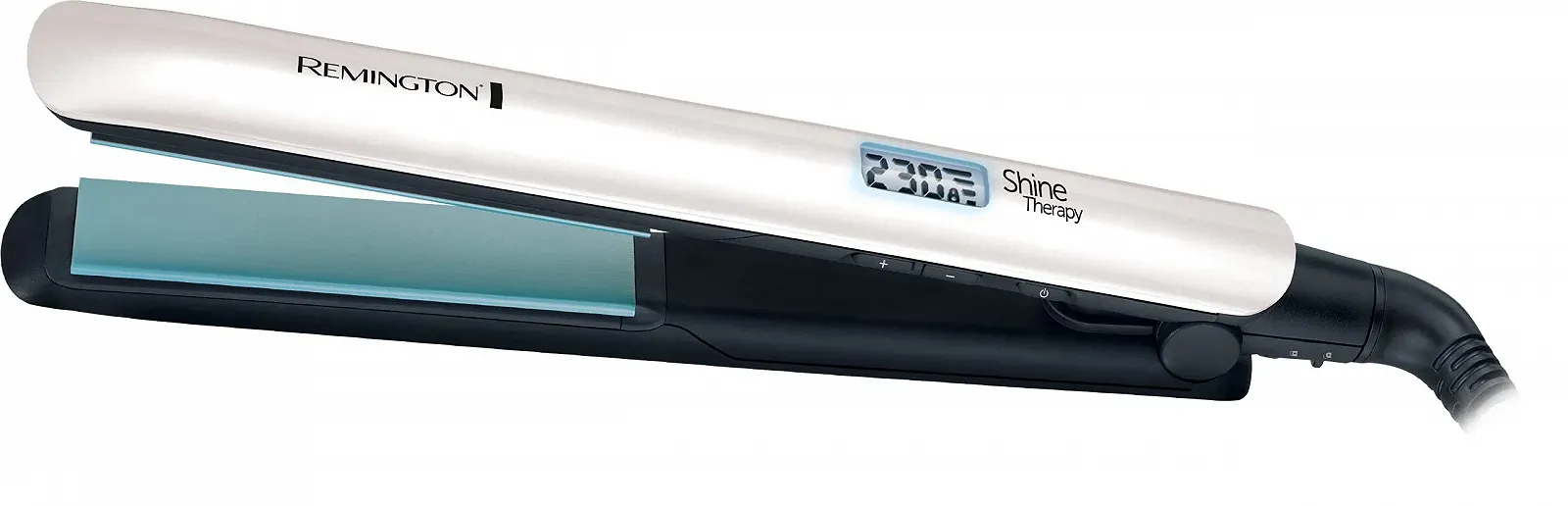Выпрямитель для волос Remington Shine Therapy S8500 керамика LCD 150-230°C, фото №10 Выпрямитель для волос Remington Shine Therapy S8500 керамика LCD 150-230°C, фото №10
