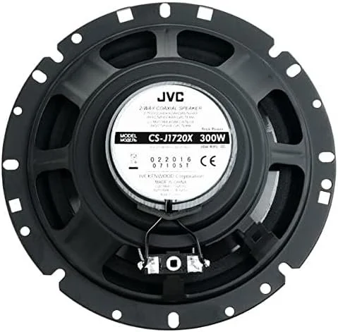 Автомобільні динаміки JVC CS-J1720X / 6.5" / 300W / 2-смугові / 4 Ом / Чорні, фото №2 Автомобільні динаміки JVC CS-J1720X / 6.5" / 300W / 2-смугові / 4 Ом / Чорні, фото №2