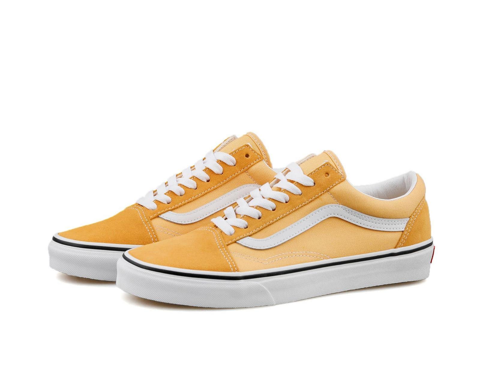 Кросівки Vans Old Skool VN0A5KRFAVL1 Жіночі Жовтий, фото №3