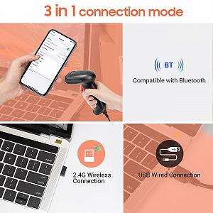 Сканер Tera HW0002 Чорний-помаранчевий synthetic.ua - Фото 1