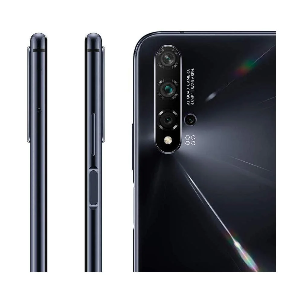 Смартфон Huawei Nova 5T 128 ГБ 6 ГБ RAM Dual SIM Black, фото №5