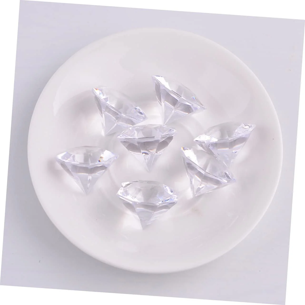 Акрилові Діаманти Ciieeo 10 мм Декоративні 1000 шт, фото №2