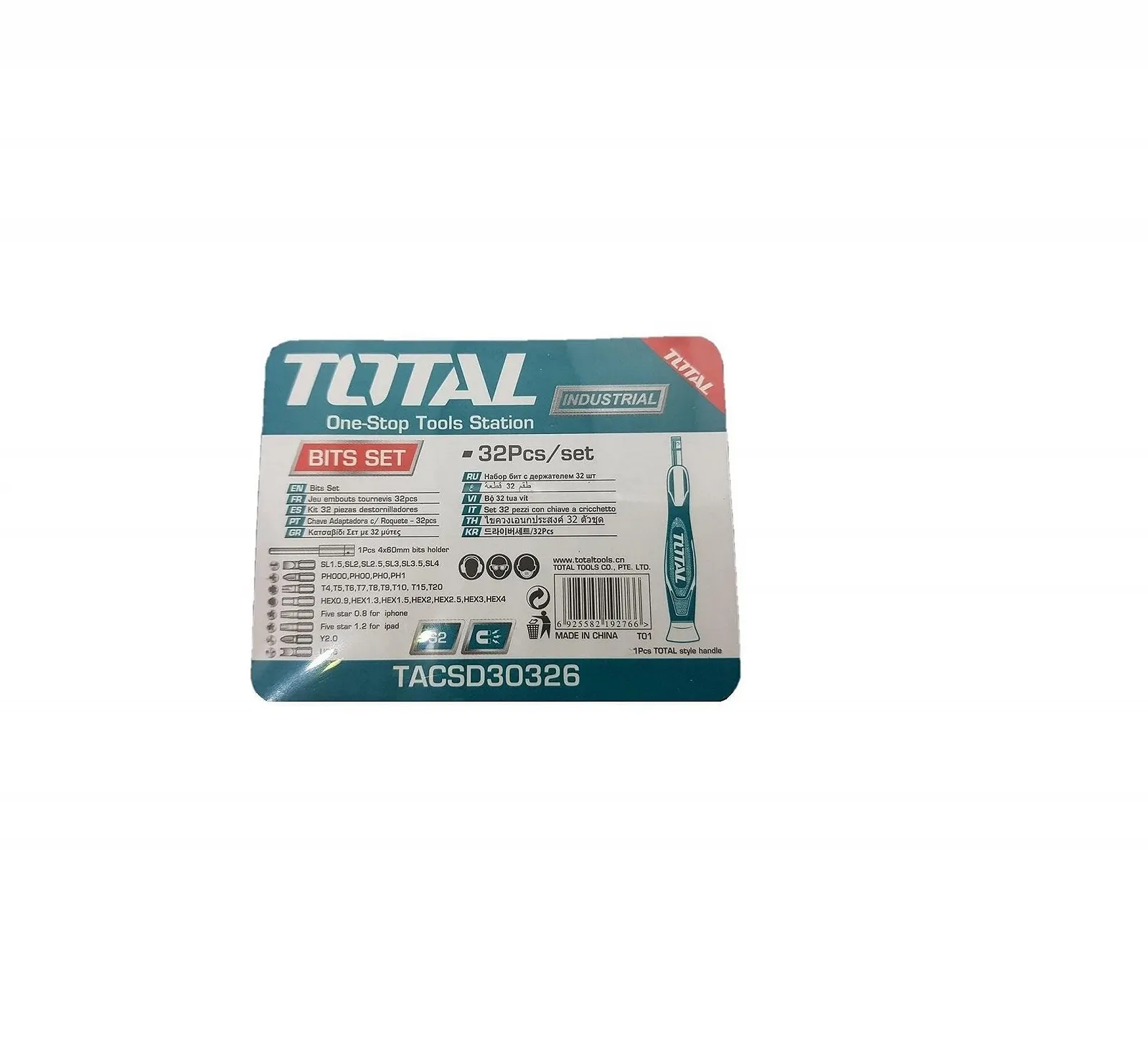 Набор отверток TOTAL с 30 прецизионными насадками, фото №3