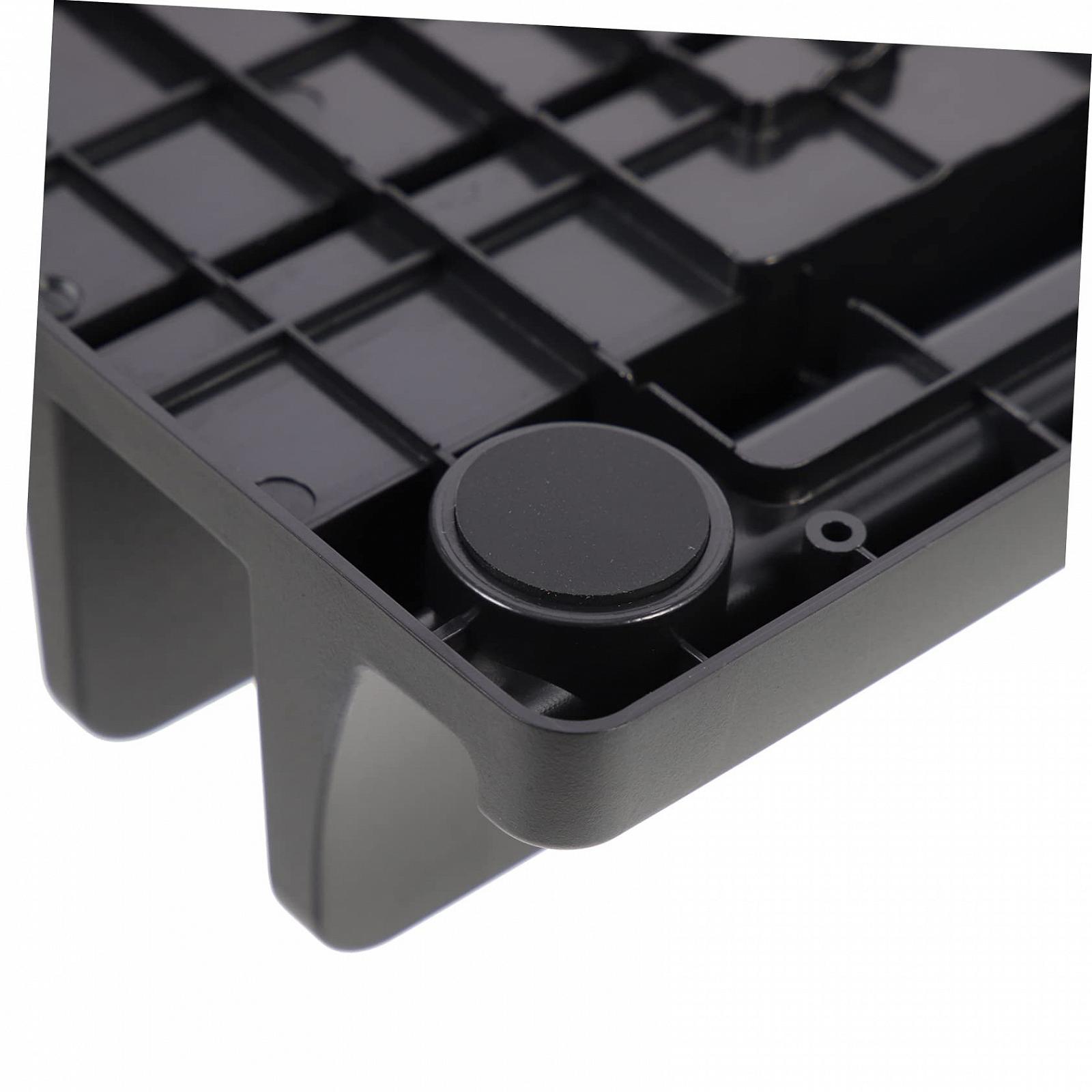 Держатель для ноутбука OSALADI Пластиковая Вертикальная Подставка для ноутбука с Двойным Слотом Прочный Настольный Органайзер для Ноутбука и Планшета Нескользящий и Устойчивый к царапинам для Офиса и Дома, фото №8