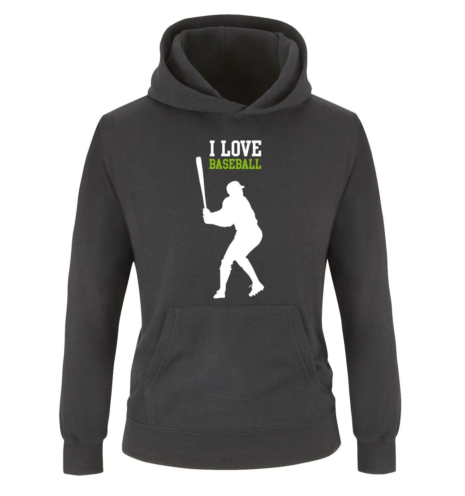 Худі Comedy Shirts I Love Baseball Дитяча, фото №1