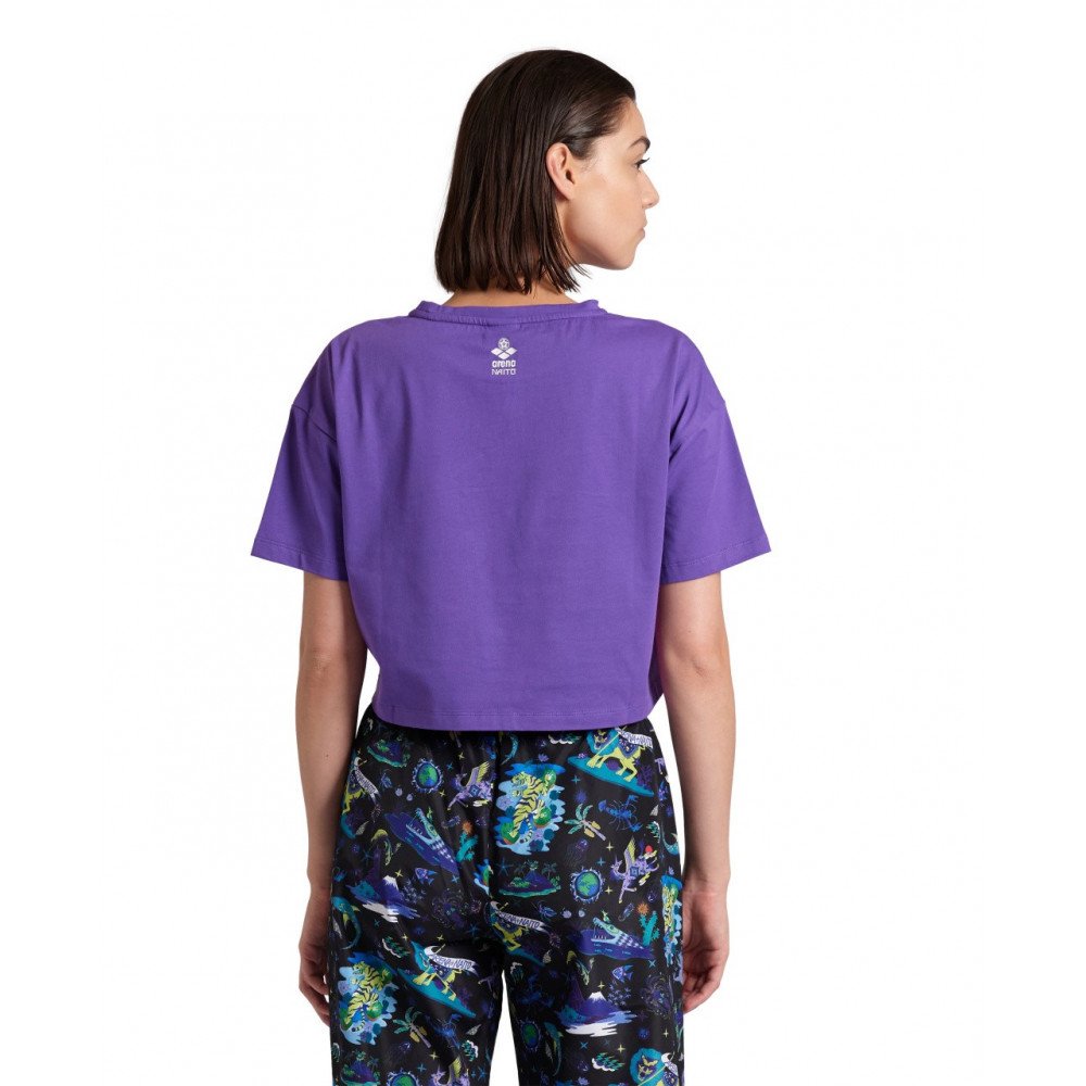 Футболка Arena FUN PLANET CROP TEE L, фото №2