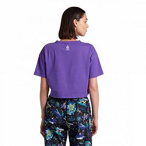 Футболка Arena FUN PLANET CROP TEE L synthetic.ua - Фото 1