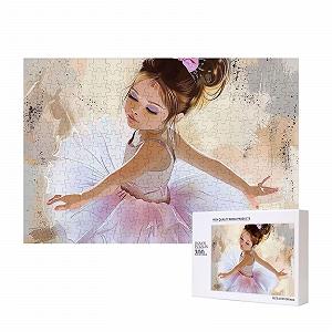 Пазл Балерина деревянный 300 деталей 40 x 28 см с коробкой для хранения - Фото 1