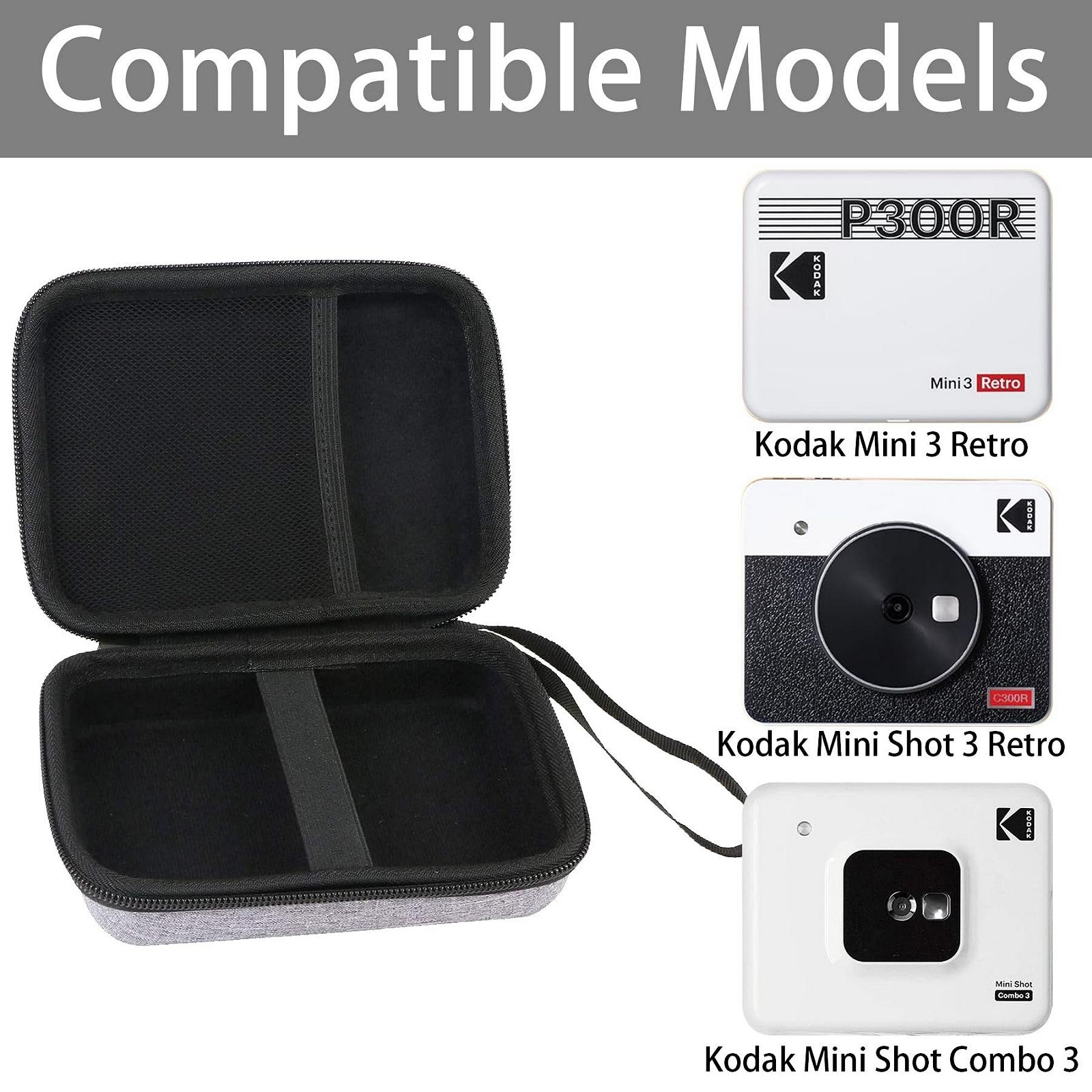 Жесткий чехол Aenllosi Kodak Mini 3 Retro P300R/Mini Shot Combo 3/Mini Shot 3 Retro C300R Grey, фото №4