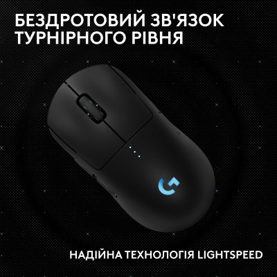 Мышка Logitech G Pro 2 Lightspeed Wireless Black (910-007295), фото №4