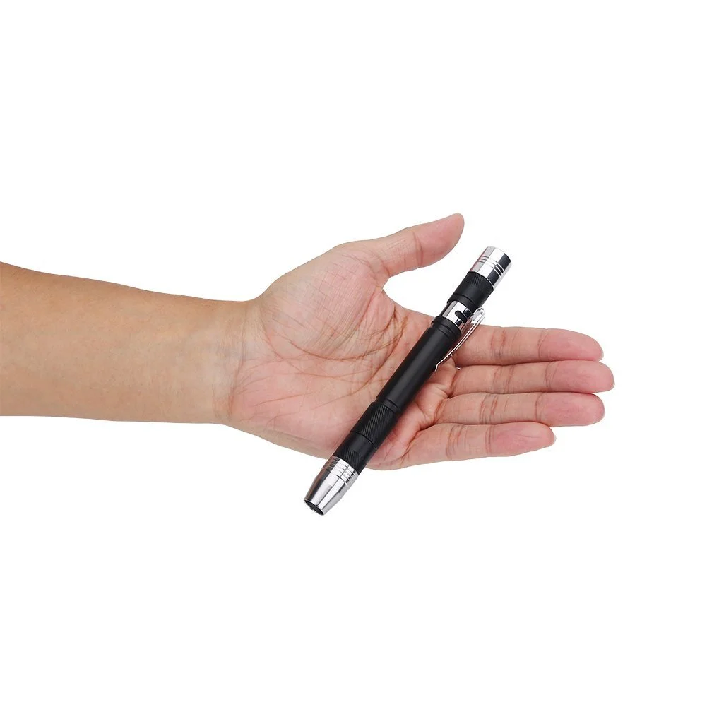 Мини фонарик Pilipane портативный алюминиевый сплав легкий для ночных прогулок чрезвычайных ситуаций из высококачественного алюминиевого сплава размер 150 мм, фото №7