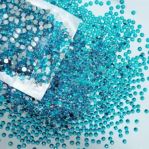 Стразы Плоские для рукоделия 4 мм SS12, изумрудно-зеленые с серебряной основой, 5600 шт - Фото 1
