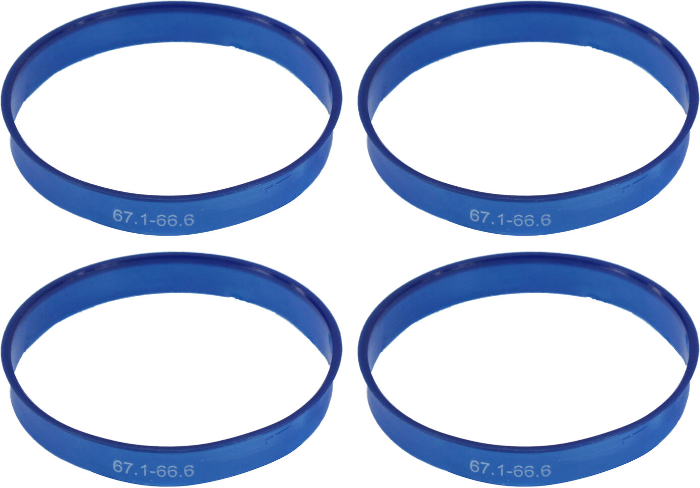 Кільця центрувальні для колісних дисків 67.1-66.6 Walline термопластик WL, фото №1