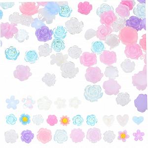 Украшение Роза Бусины DIY Аксессуары со стразами Красочные украшения Бусины Розы Ювелирные изделия для ногтей Маникюр DIY Стразы Орнаменты Маникюр Декоративные элементы Розы - Фото 1