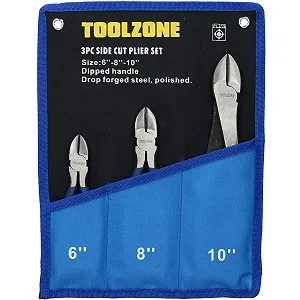 Бокорезы Diagonal Cable Scissors Pliers 6 дюймов 8 дюймов 10 дюймов Набор из 3 штук synthetic.ua - Фото 1