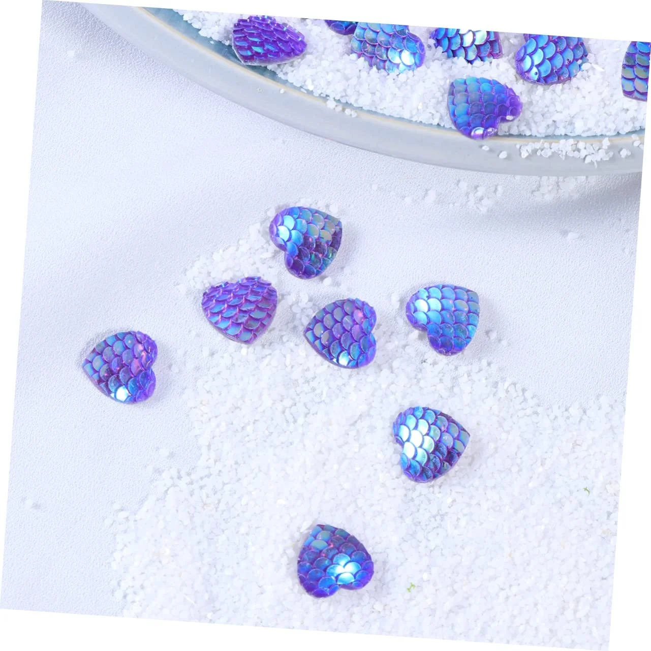 Стразы NUOBESTY Круглые Бриллианты из смолы AB Цвет, 50 шт, фото №7 Стразы NUOBESTY Круглые Бриллианты из смолы AB Цвет, 50 шт, фото №7