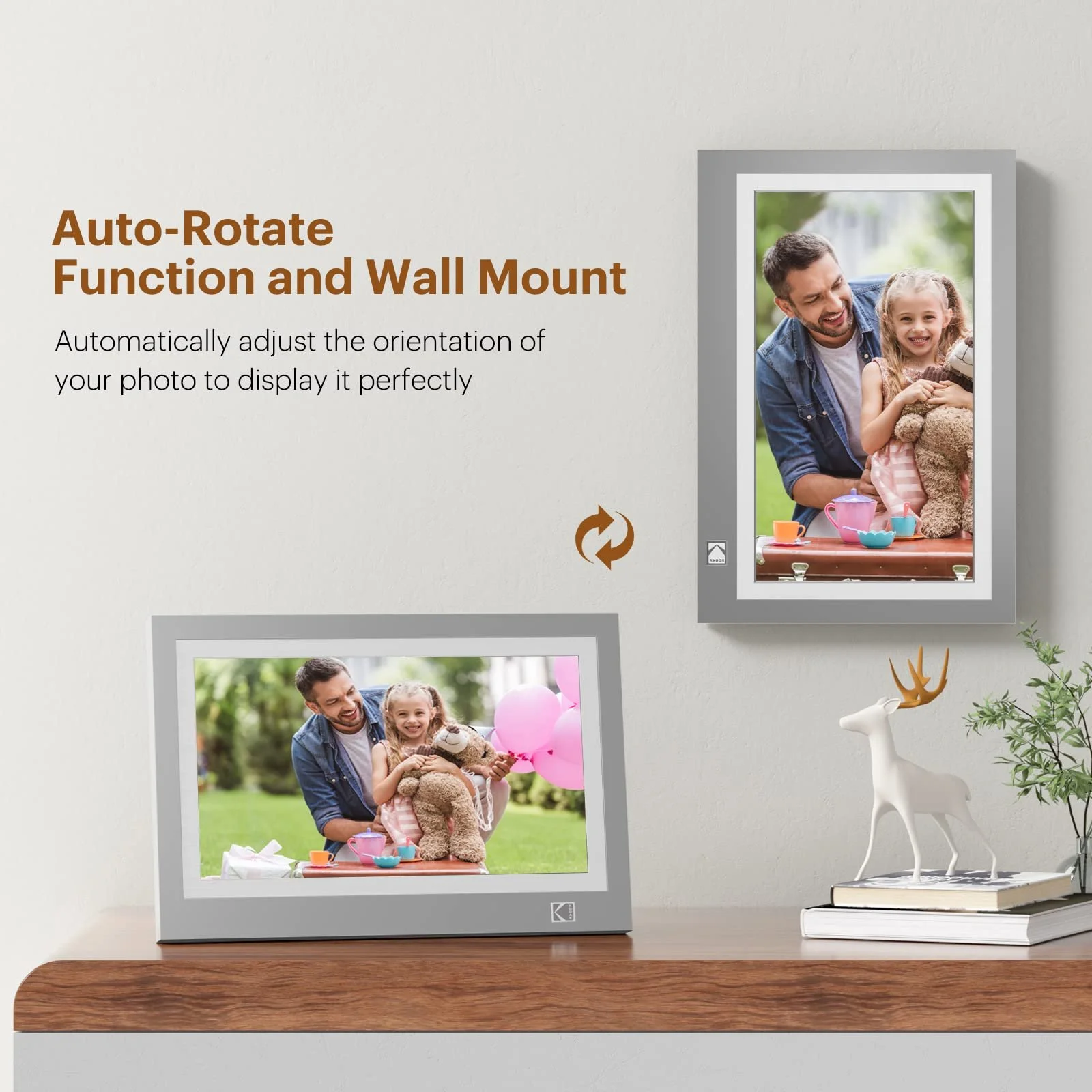 Цифровая фоторамка KODAK 11.6" HD Touch Screen 1366 x 768 WiFi 32GB, фото №7