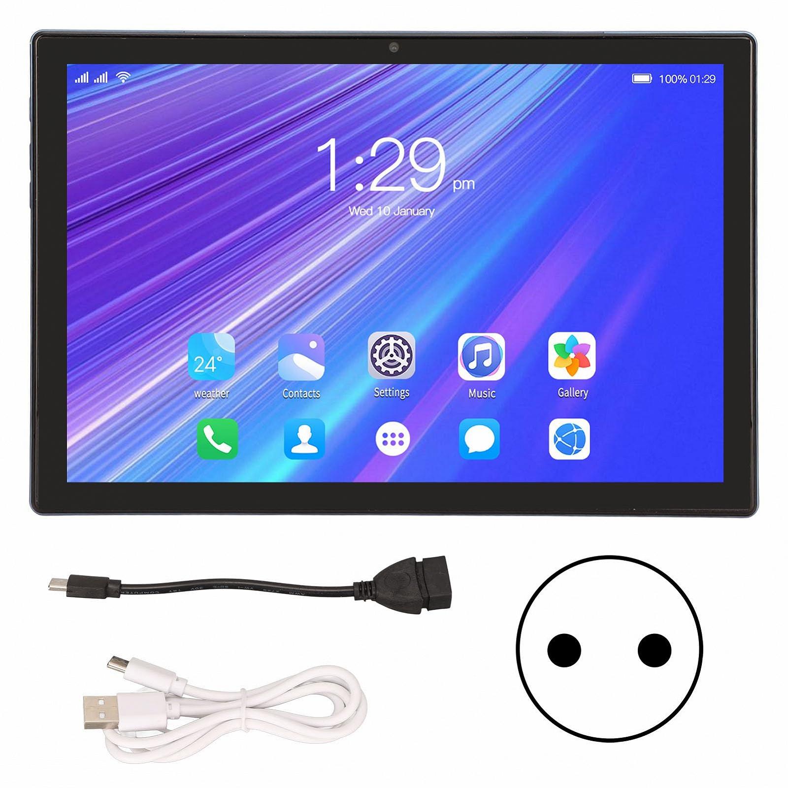 Планшет Bewinner G18 10 дюймов 11 1920 X 1200 IPS HD экран, 6GB RAM 128GB ROM, восьмиядерный процессор, Dual SIM 4G LTE с синим цветом (европейская вилка), фото №6