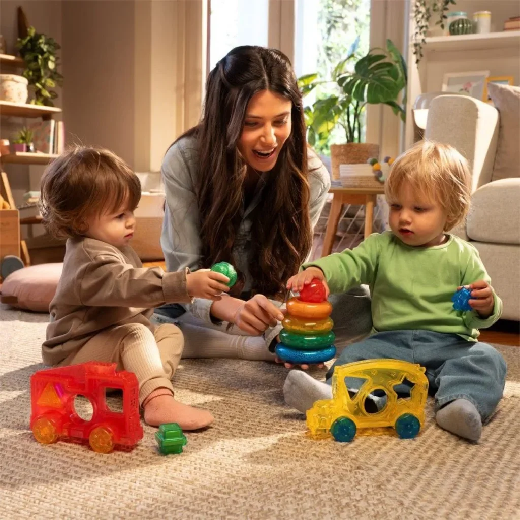 Конструктор Jelly Blox Lil' Jellies Series Sensory Construction Set Bus (937839), фото №2 Конструктор Jelly Blox Lil' Jellies Series Sensory Construction Set Bus (937839), фото №2
