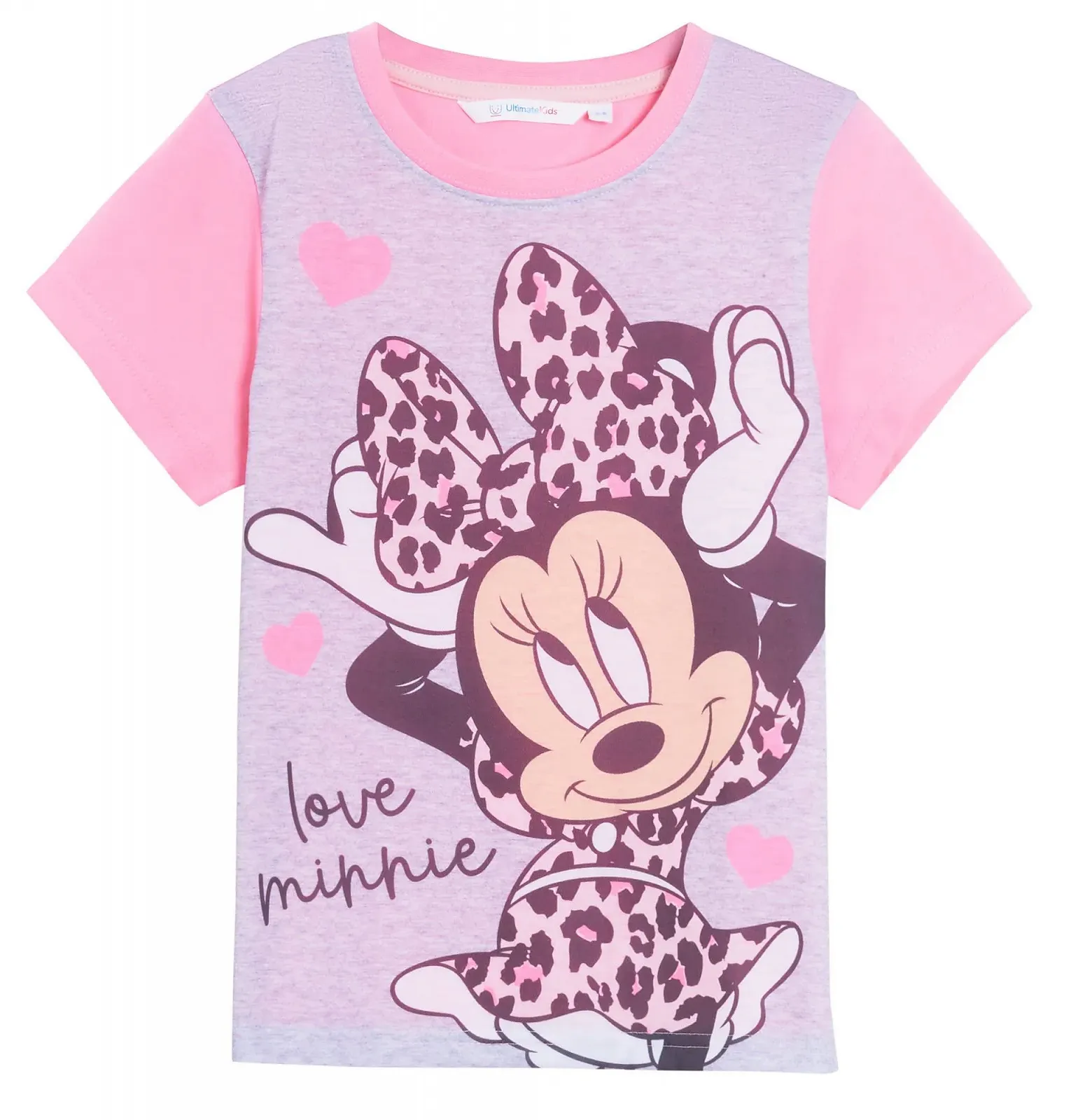 Піжама Disney Minnie Mouse для дівчат, комплект з 2 предметів, літній одяг для сну, фото №3 Піжама Disney Minnie Mouse для дівчат, комплект з 2 предметів, літній одяг для сну, фото №3