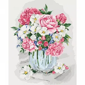 КНО2099 Розкраска за номерами Запах літа Без коробки - Фото 1