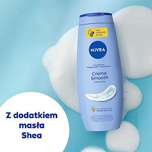 Крем-гель для душа NIVEA Creme Smooth с маслом ши 500 мл synthetic.ua - Фото 1