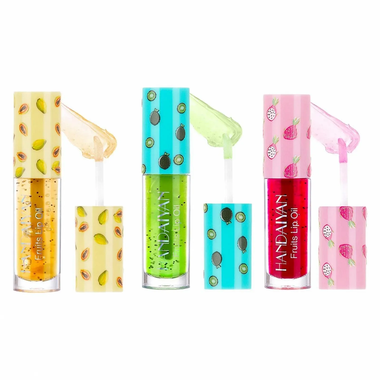 Блиск для губ ORTUH Прозорий Набір - Набір блисків для губ для дівчат, 3 штуки, фото №1