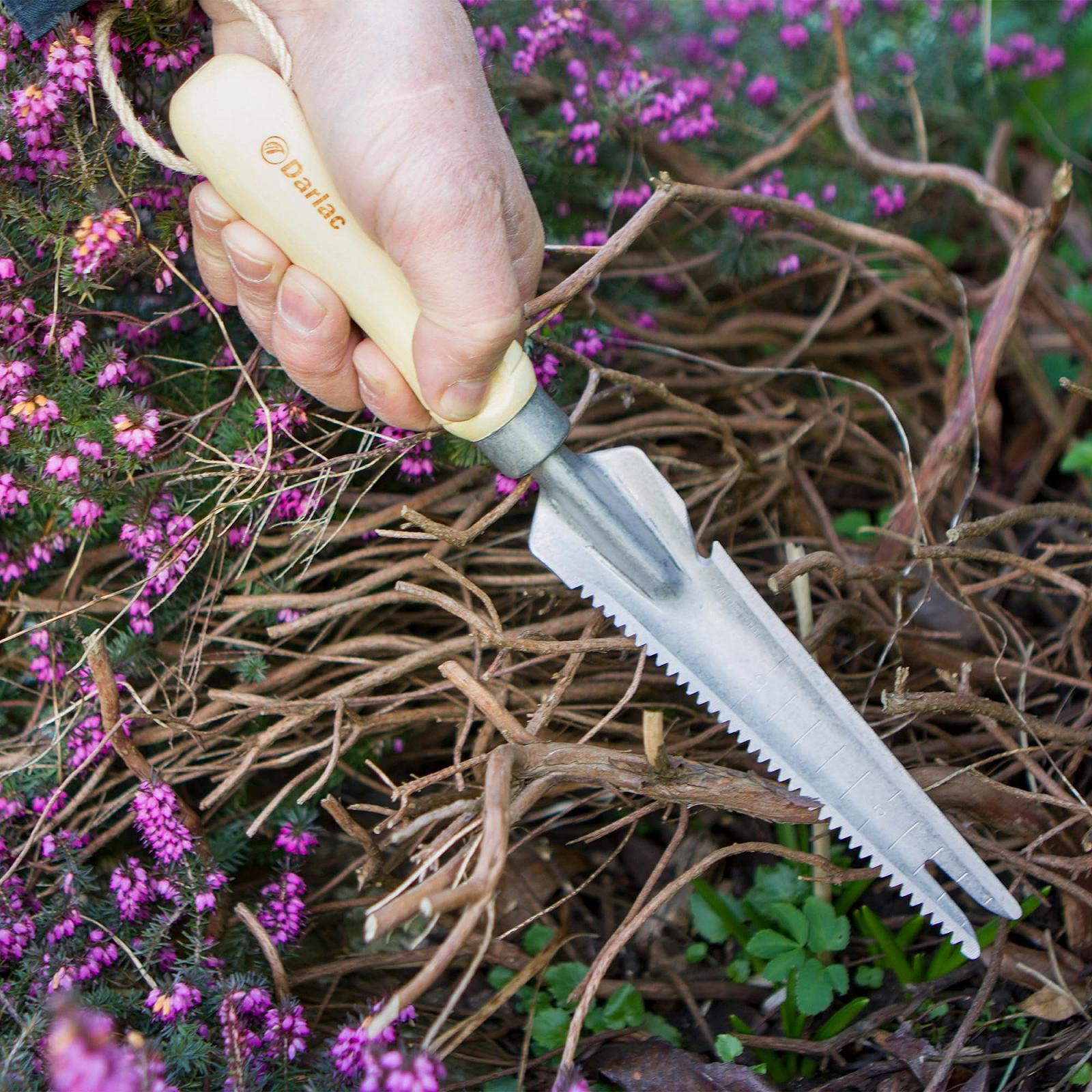 Лопата совковая Darlac Bamboo Series DP2544 5-в-1 з нержавіючої сталі, фото №4