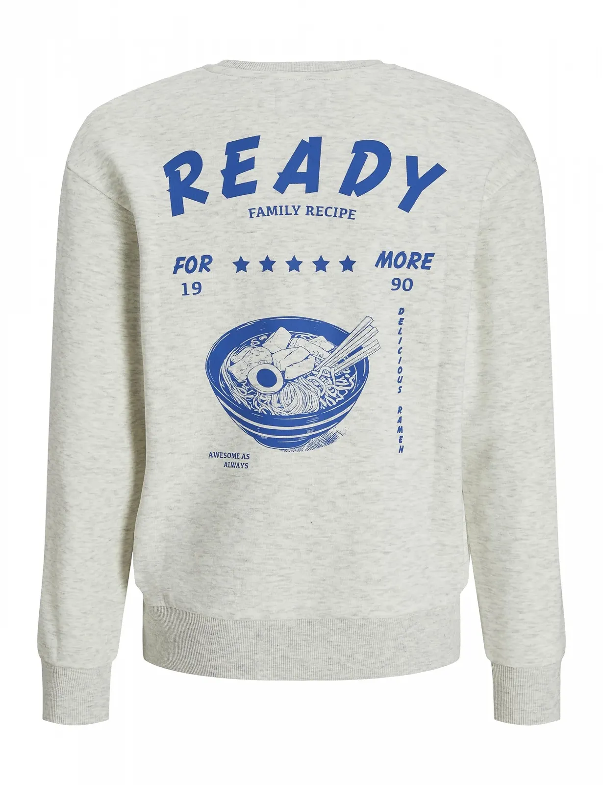 Толстовка JACK & JONES Jjcharge Printed Sweat Crew Neck Jnr, фото №2