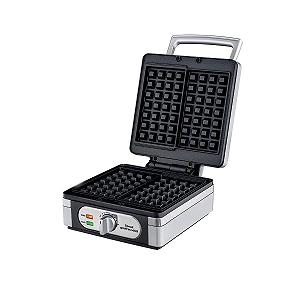 Вафельниця LITTLE BALANCE Speed Waffles 8384, електрична, для бельгійських вафель, прямокутна, 1400 Вт, сріблястий металік - Фото 1