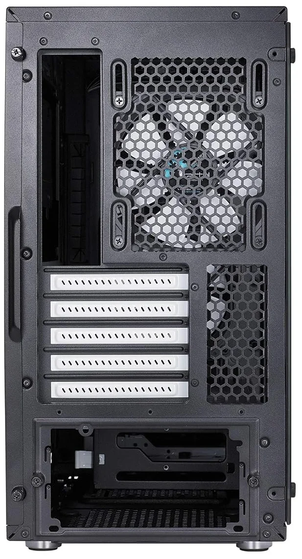 Корпус Fractal Design Define Mini C TG / без БЖ / Mini-Tower / mATX / Tempered Glass / 2x120mm Fans / USB 3.0 / Чорний, фото №11 Корпус Fractal Design Define Mini C TG / без БЖ / Mini-Tower / mATX / Tempered Glass / 2x120mm Fans / USB 3.0 / Чорний, фото №11