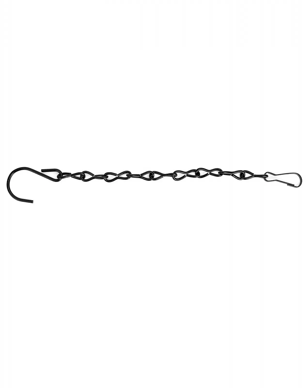 Набір гачків та ланцюжків QWORK® 10 гачків та 5 ланцюжків 24 см Чорний, фото №3 Набір гачків та ланцюжків QWORK® 10 гачків та 5 ланцюжків 24 см Чорний, фото №3