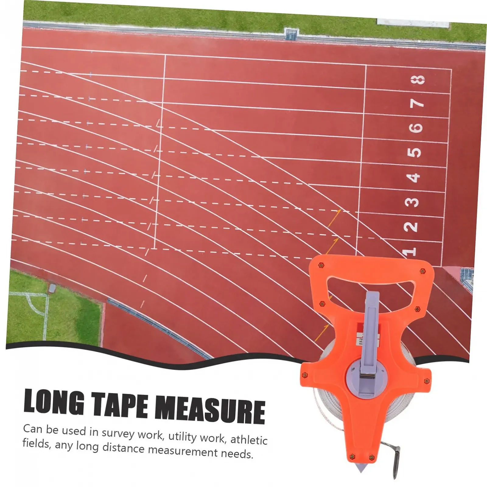 Рулетка Lurrose Инженерная Строительная Длинная Полевая, фото №9