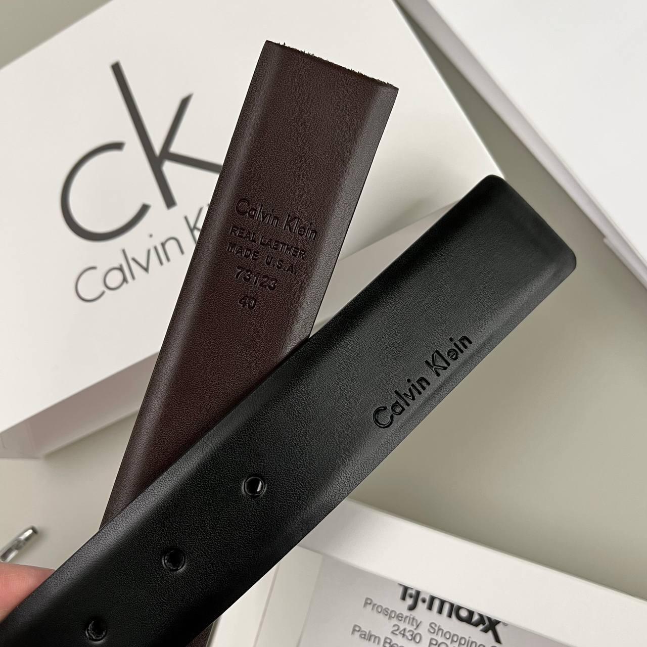 Двухсторонний мужской кожаный ремень с двумя пряжками Сalvin Klein -, фото №4 Двухсторонний мужской кожаный ремень с двумя пряжками Сalvin Klein -, фото №4