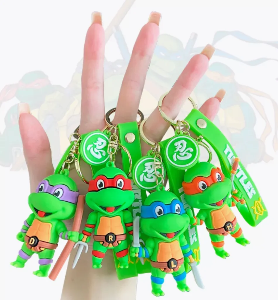 Брелок Rafael Ninja Turtles на рюкзак, ключі 6,5 см, фото №3