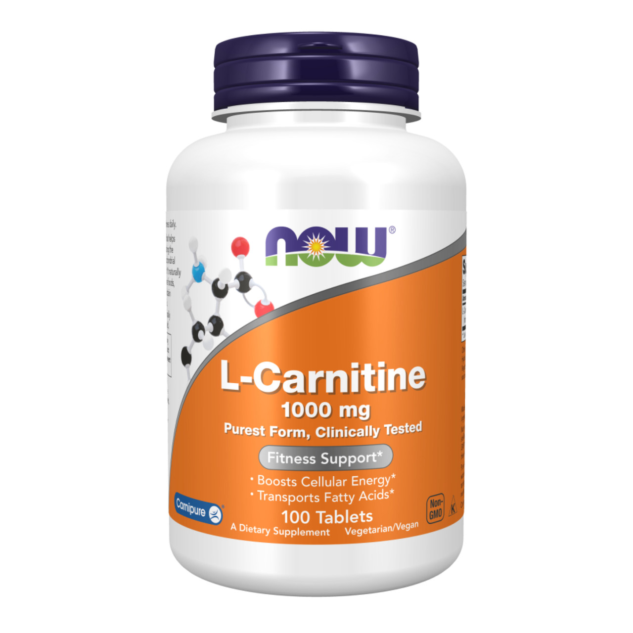 Carnitine Tartrate 1000mg 100 tabs, фото №1