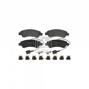 Комплект тормозных колодок, дисковый тормоз FEBI BILSTEIN 16956 для CITROËN FIAT OPEL PEUGEOT synthetic.ua - Фото 1