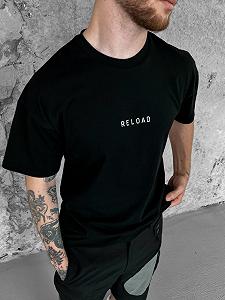 Футболка Reload World чорна synthetic.ua - Фото 1