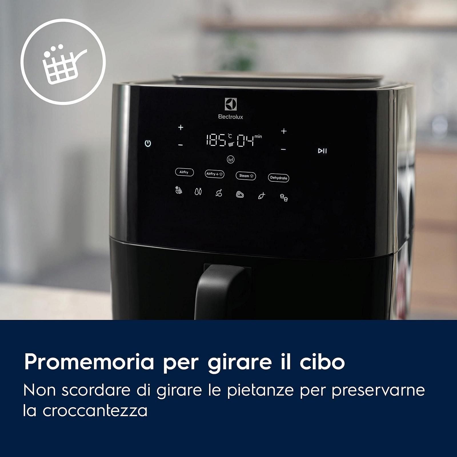 Мультипіч Electrolux 800 EAF7SB 7 л 1700 Вт Функція пари 8 програм 80-200°, фото №6 Мультипіч Electrolux 800 EAF7SB 7 л 1700 Вт Функція пари 8 програм 80-200°, фото №6