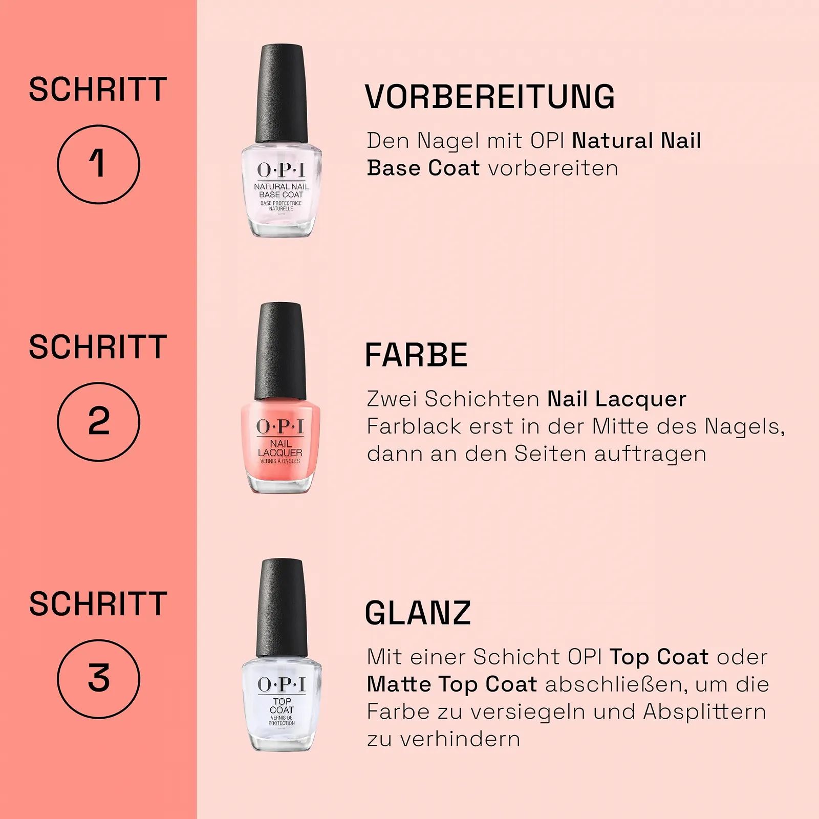 Верхнее покрытие для ногтей OPI - продлевает стойкость лака для ногтей - с очень широкой кистью ProWide для идеального нанесения, фото №3 Верхнее покрытие для ногтей OPI - продлевает стойкость лака для ногтей - с очень широкой кистью ProWide для идеального нанесения, фото №3