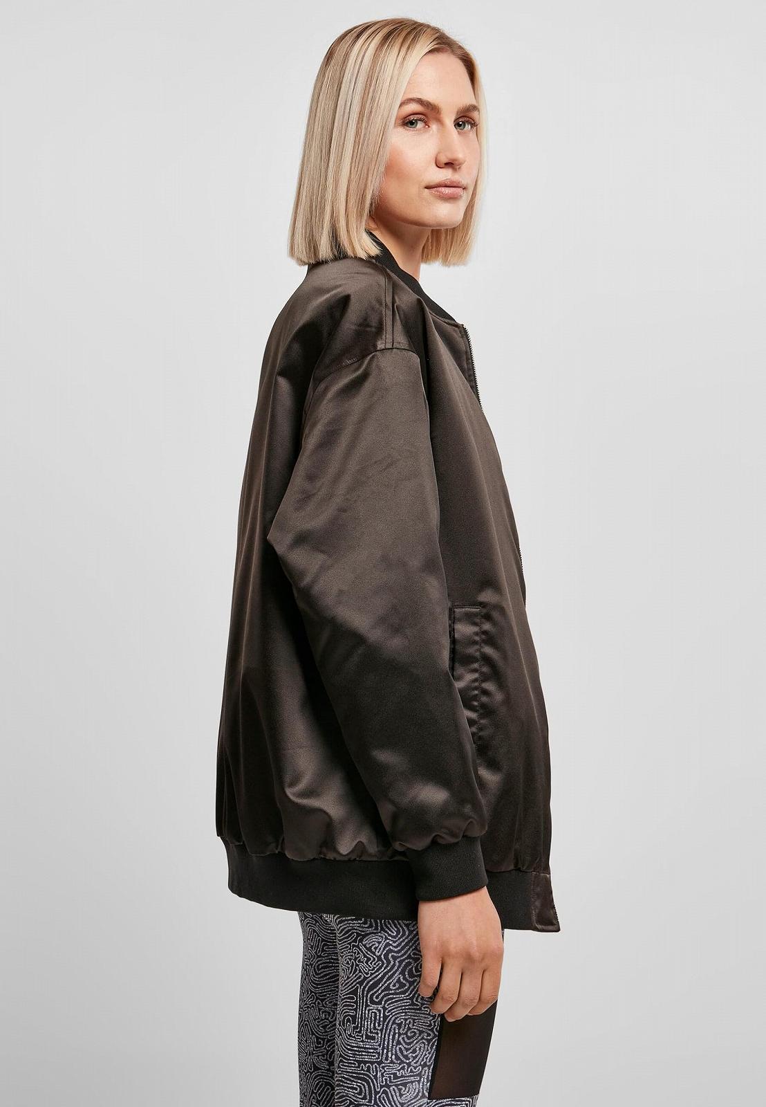 Бомбер Urban Classics Женский Oversized Satin, XS-5XL, фото №7
