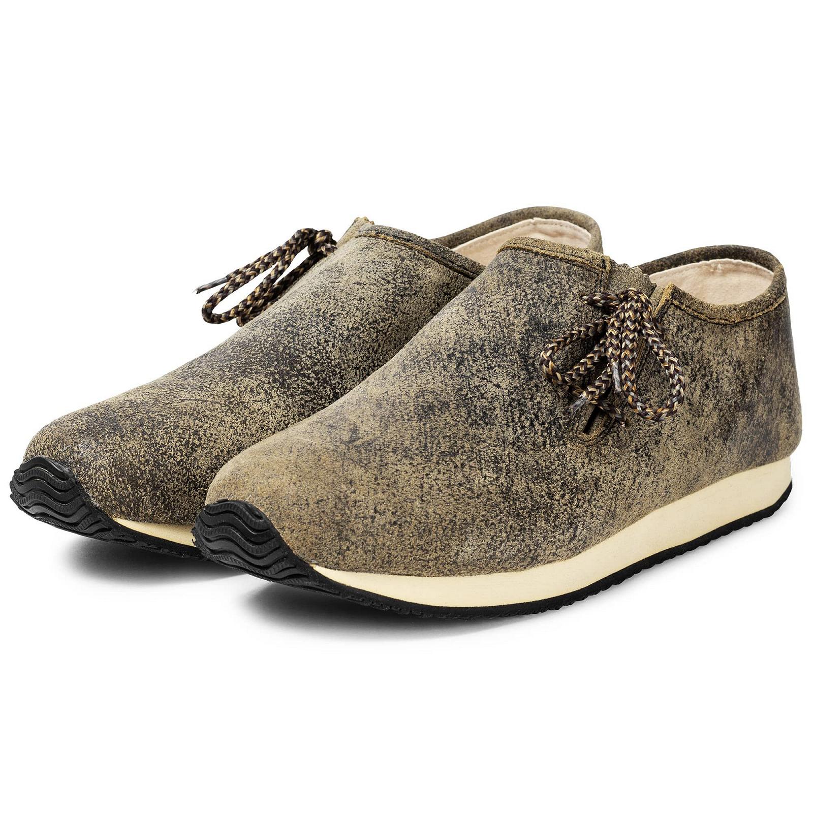 Кроссовки PAULGOS Мужские Повседневные из Натуральной Кожи, Традиционный Стиль, Кроссовки Haferl, 3 Цвета, Размеры 39-47, фото №3