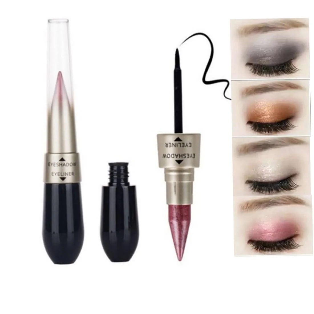 Карандаш для глаз 2 в 1 с двумя наконечниками, фото №6