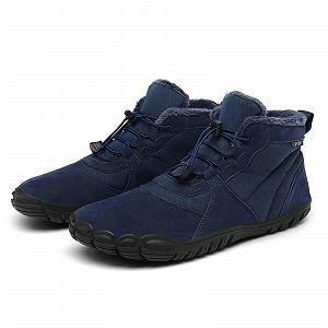 Зимові черевики AONETIGER Barfußschuhe для чоловіків і жінок, теплі, утеплені, снігові, зручні, легкі, зимові, водонепроникні, для активного відпочинку, бавовняні - Фото 1